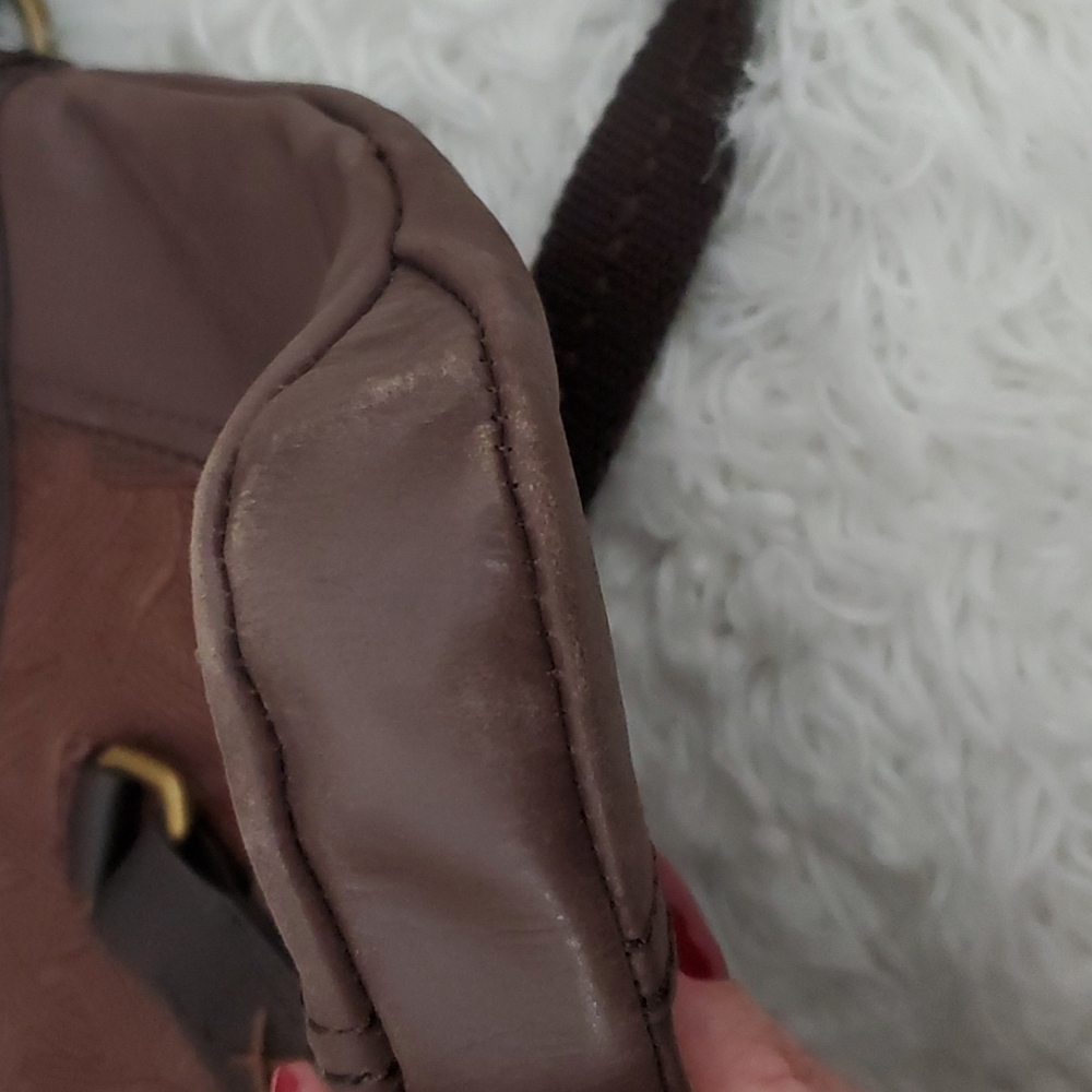 Brown The Sak Leather Crossbody - Picture 10 of 11